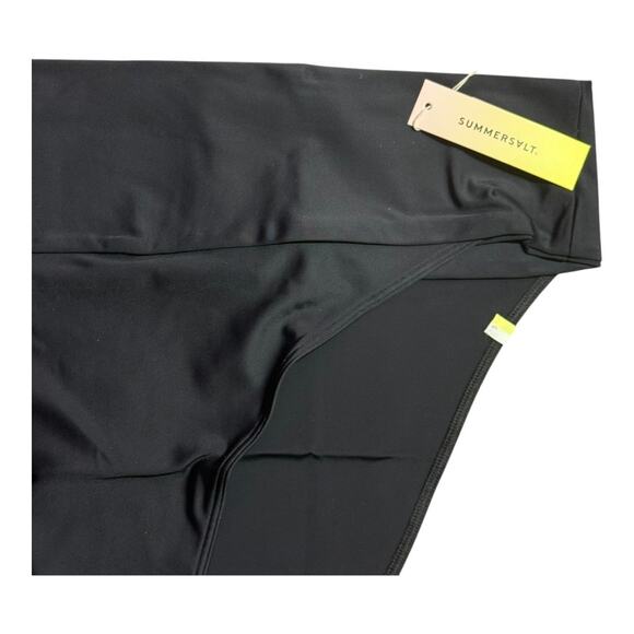 NWT SUMMERSALT Sweetheart Coast Bikini Bottom Black - Size 22 - Picture 3 of 7